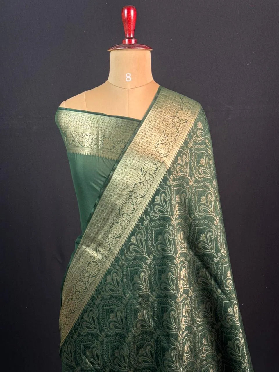 Binny Crepe Saree – Crepe Delight