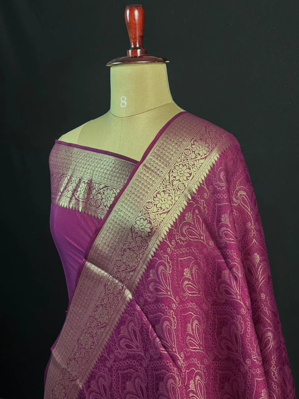 Binny Crepe Saree – Crepe Delight