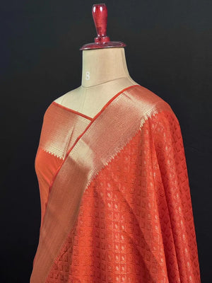 Binny Crepe Saree – Crepe Delight