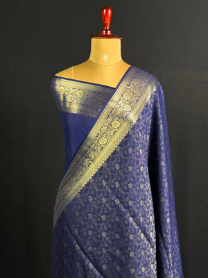 Binny Crepe Saree – Crape Delight 