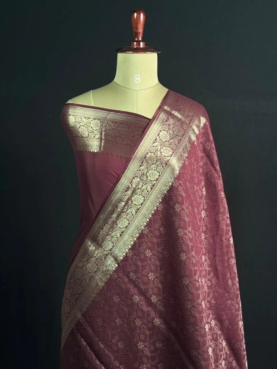 Binny Crepe Saree – Crape Delight 