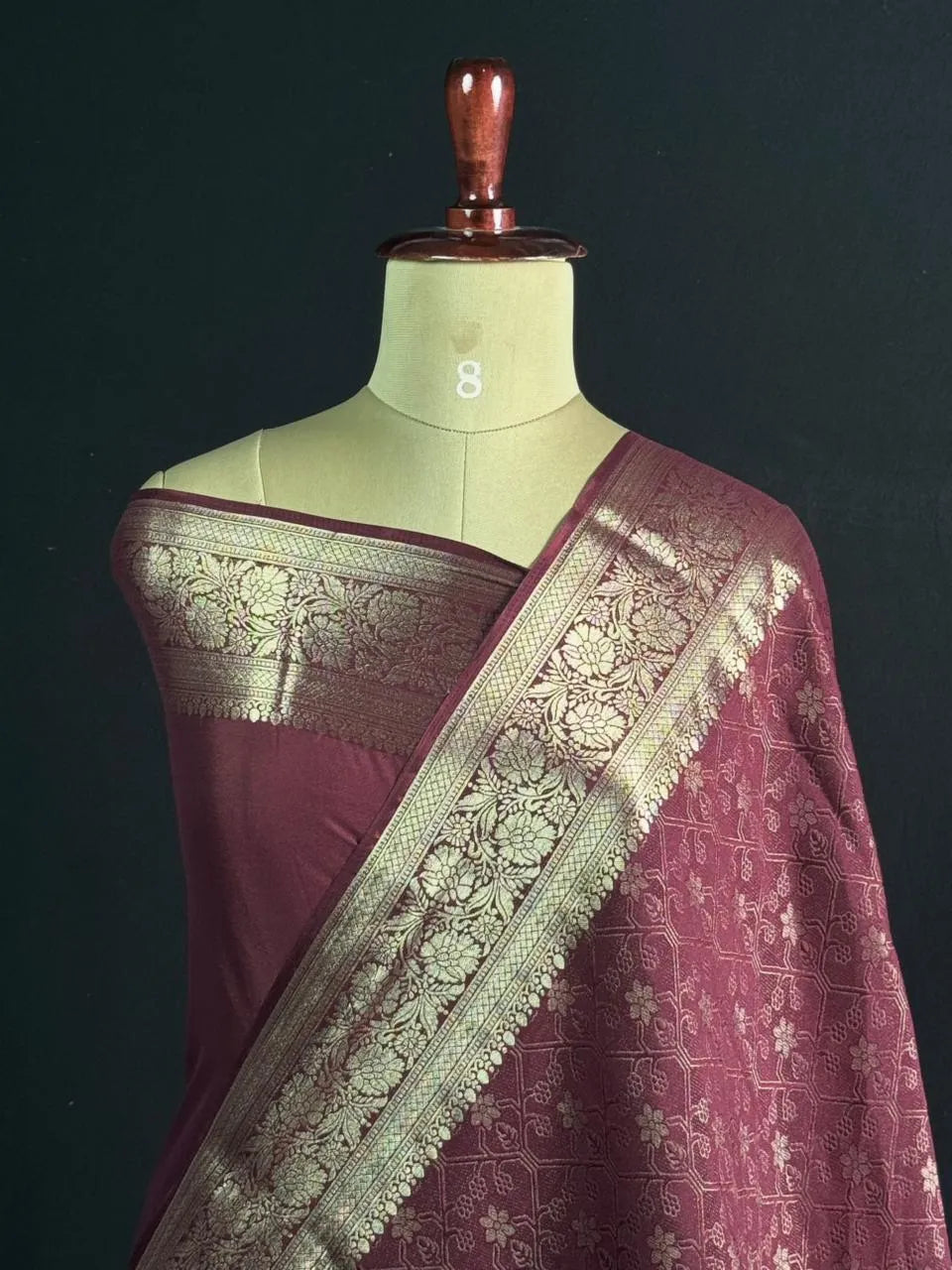 Binny Crepe Saree – Crape Delight 