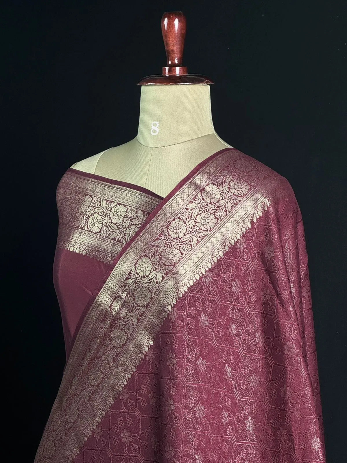 Binny Crepe Saree – Crape Delight 
