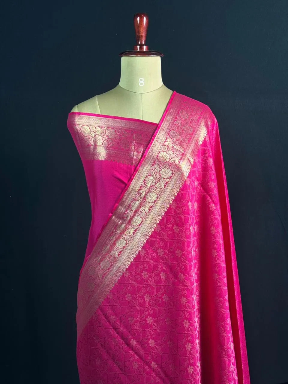 Binny Crepe Saree – Crape Delight 