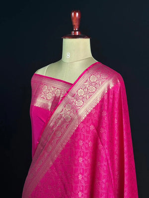 Binny Crepe Saree – Crape Delight 