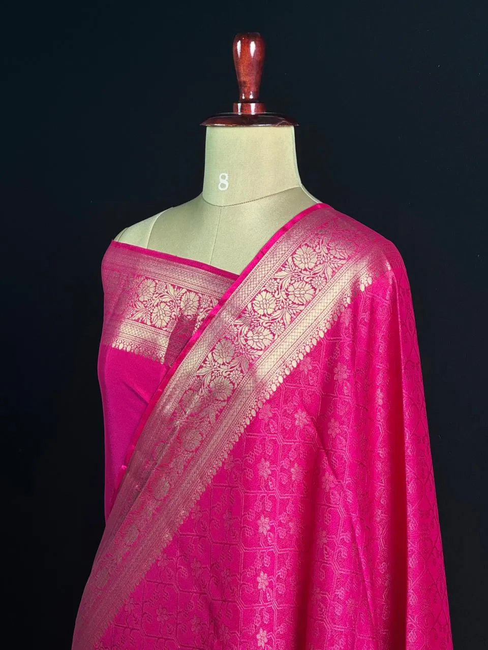Binny Crepe Saree – Crape Delight 