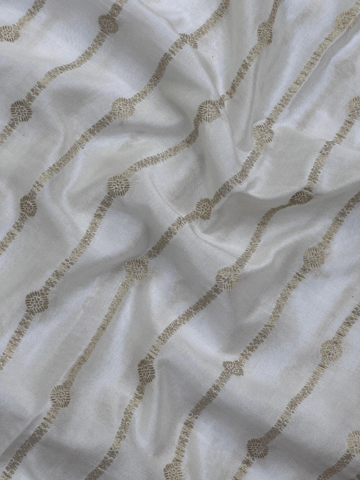 Sleek Chiffon Semi Banarasi Saree For Party wear and Fancy Wear