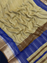Elegant Chiffon Semi Banarasi Saree – Ideal for Both Festive and Regular Wear