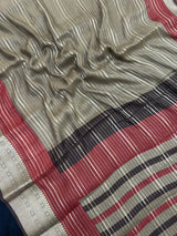 Elegant Chiffon Semi Banarasi Saree – Ideal for Both Festive and Regular Wear