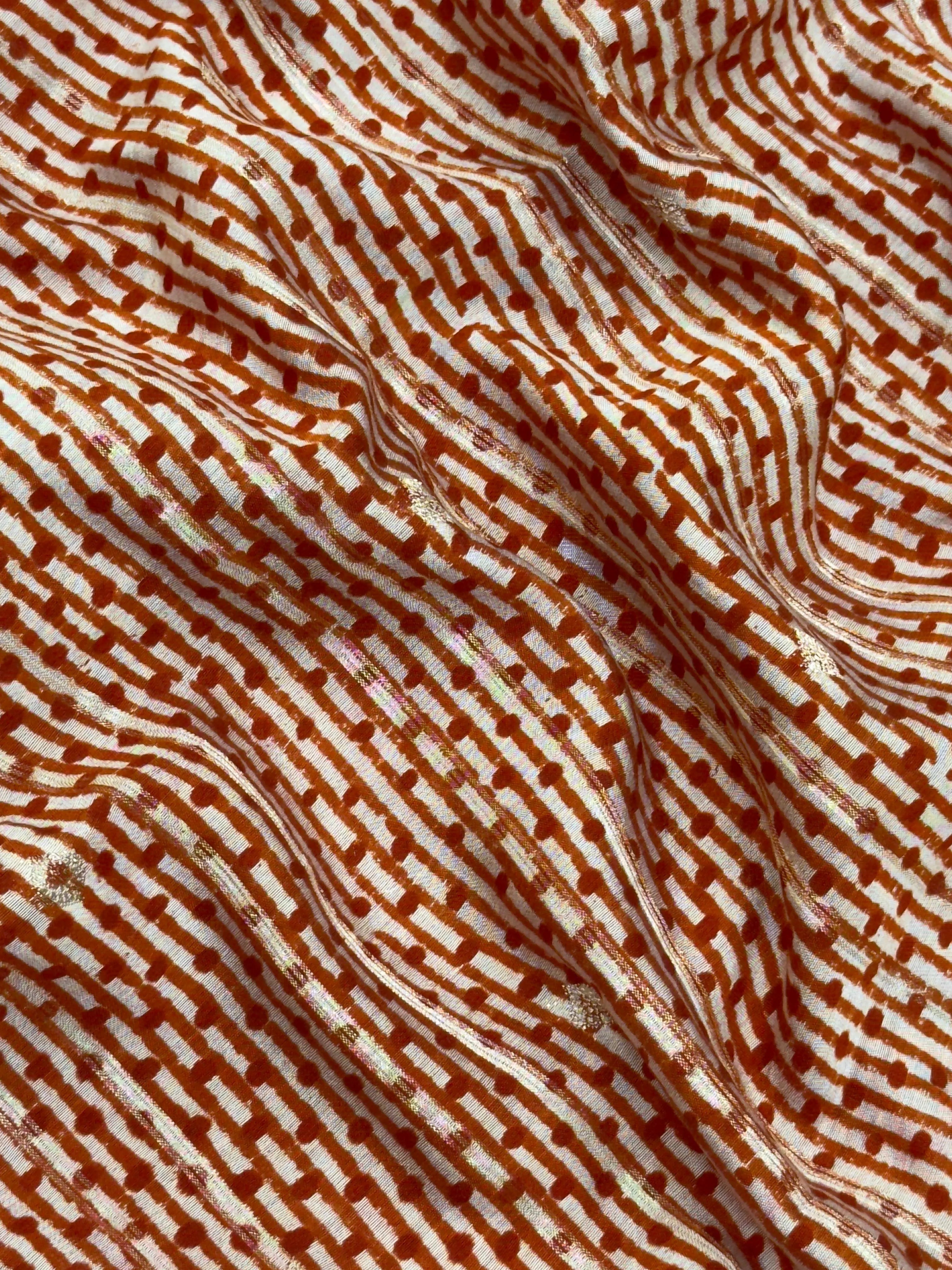 Chinya silk saree with lustrous shine and soft traditional drape – perfect for festive occasions