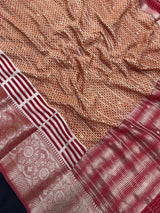 Chinya silk saree with lustrous shine and soft traditional drape – perfect for festive occasions