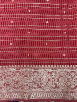 Chinya silk saree with lustrous shine and soft traditional drape – perfect for festive occasions