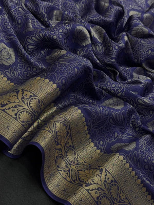 Binny Crepe Saree – Smooth Drape with Effortless Elegance-(Crepe Delight)