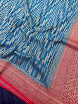 Pure Banarasi Crepe Saree