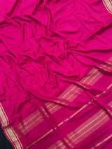 Graceful Mango Silk Crape