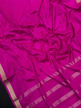 Smooth Crepe Silk Plain Saree
