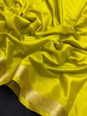 Smooth Crepe Silk Plain Saree