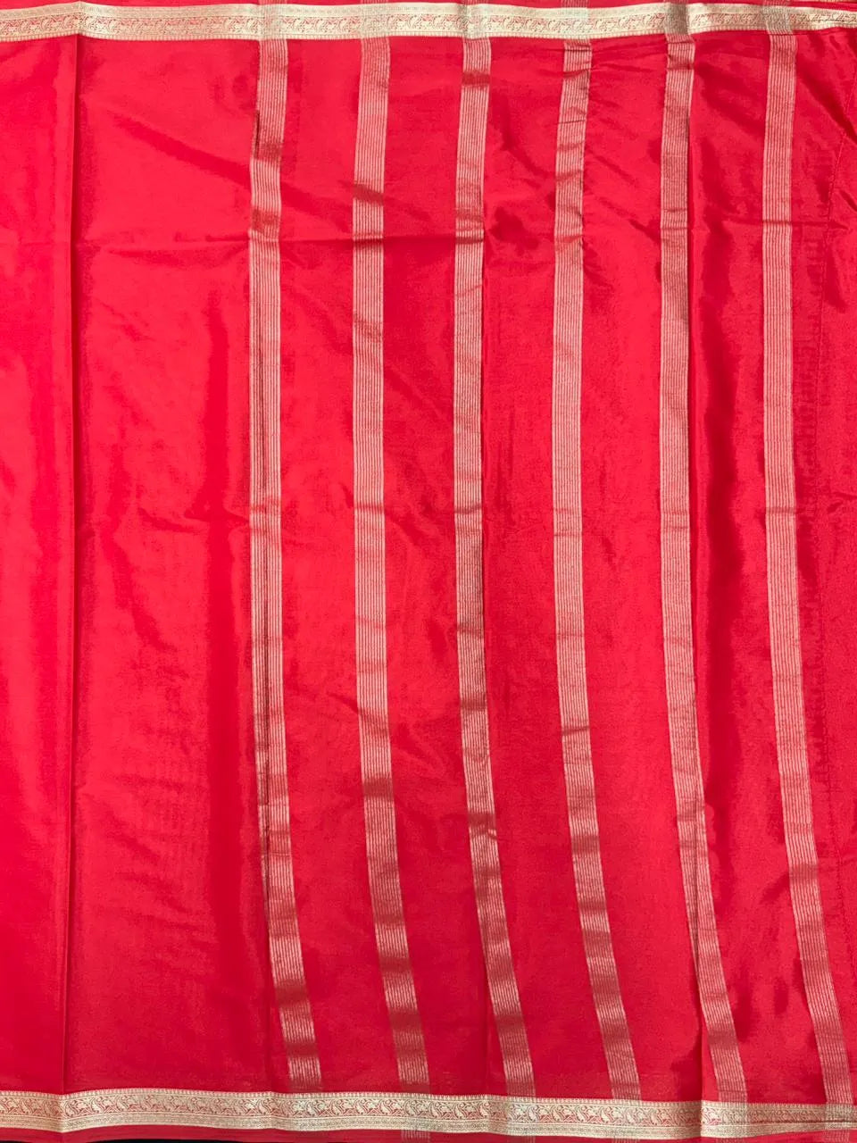 Smooth Crepe Silk Plain Saree