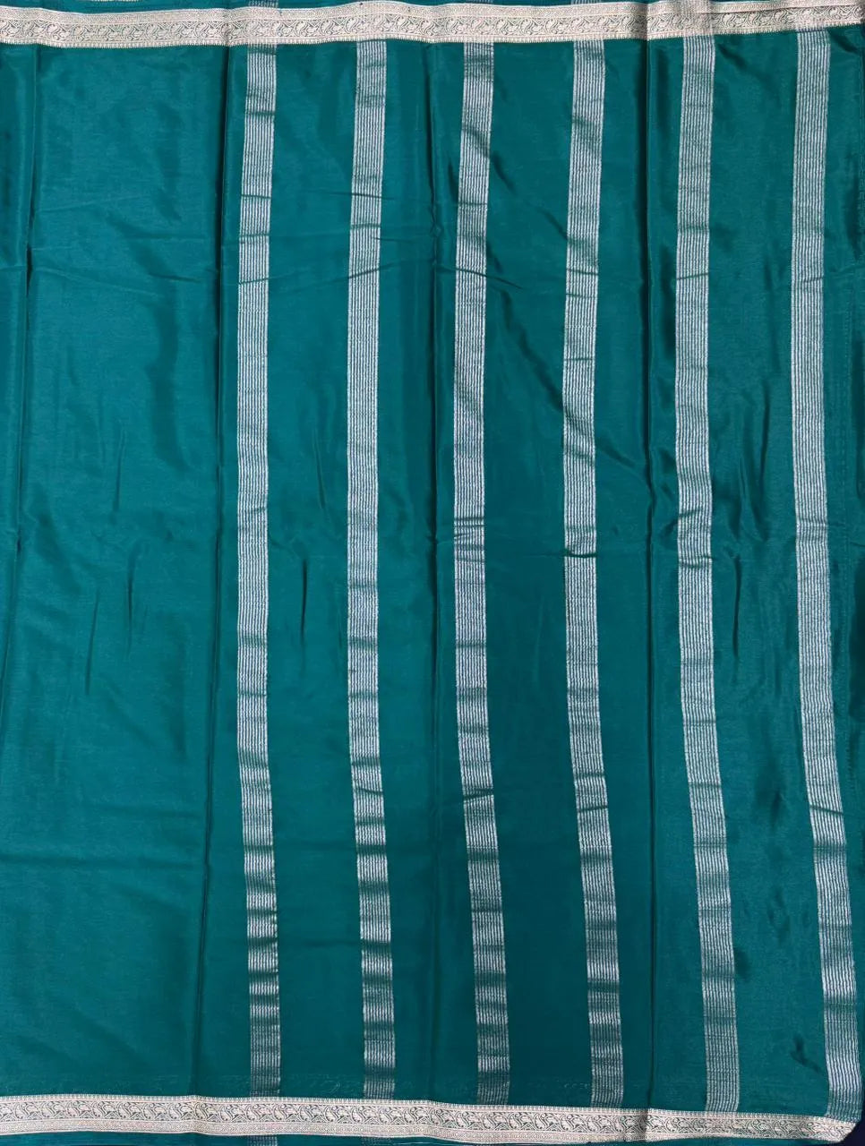 Smooth Crepe Silk Plain Saree 