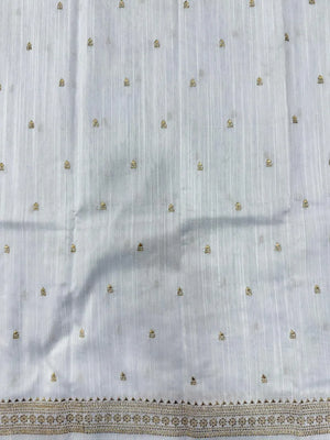 Smooth Crepe Silk Plain Saree 