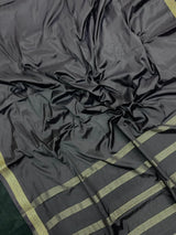 Smooth Crepe Silk Plain Saree 