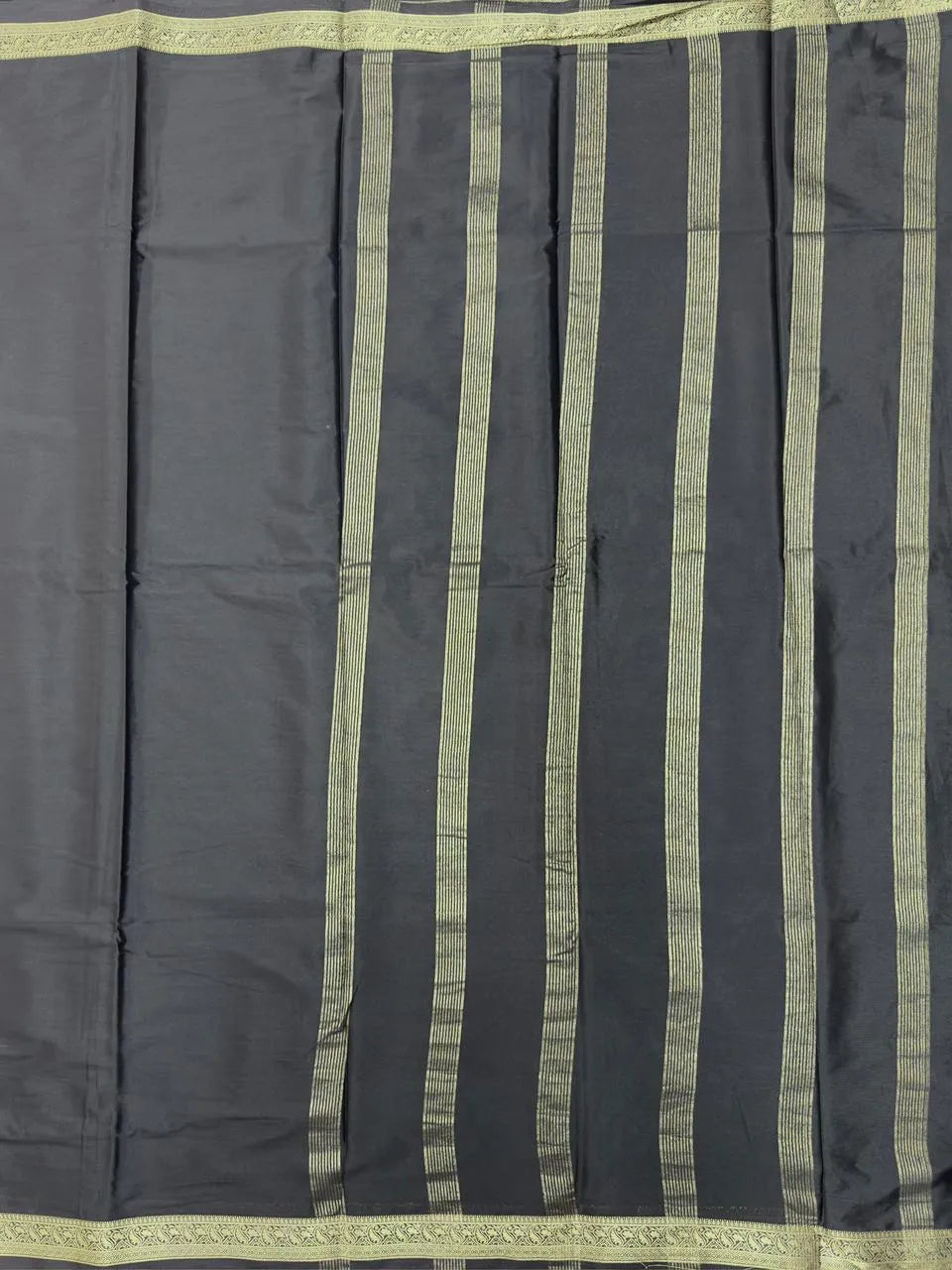 Smooth Crepe Silk Plain Saree 