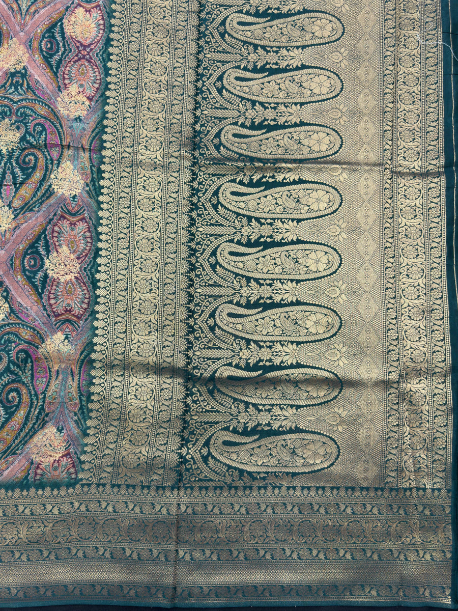Elegant Semi  Crepe Silk Saree – Perfect for Daily Wear Fashion