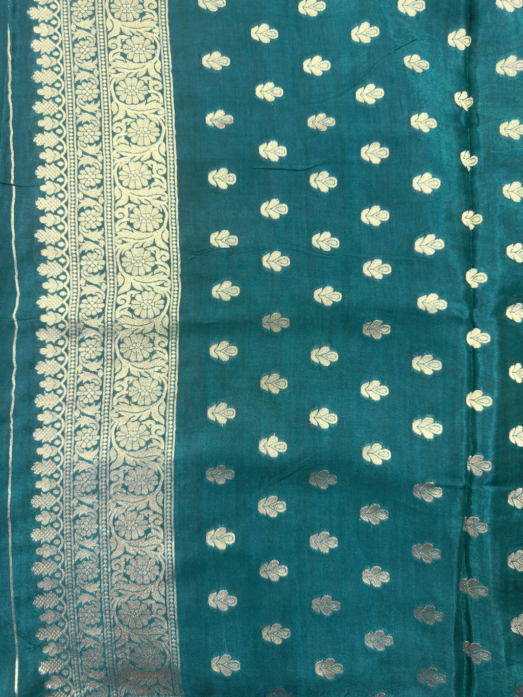 Elegant Semi  Crepe Silk Saree – Perfect for Daily Wear Fashion
