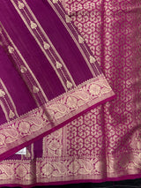 Semi Banarasi Crepe Silk Saree