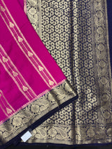 Semi Banarasi Crepe Silk Saree