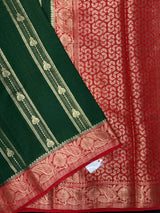 Semi Banarasi Crepe Silk Saree