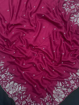 Lightweight Soft Tussar Saree for Everyday Sophistication - Cutwork Crepe