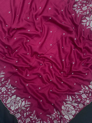 Lightweight Soft Tussar Saree for Everyday Sophistication - Cutwork Crepe