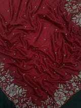 Lightweight Soft Tussar Saree for Everyday Sophistication - Cutwork Crepe