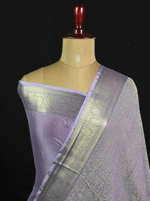 Elegant Crush Crepe Silk Saree