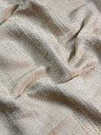 Crush Crepe Silk Saree with Zari Work