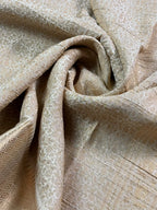 Crush Crepe Silk Saree with Zari Work