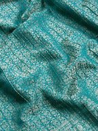 Crush Crepe Silk Saree with Zari Work