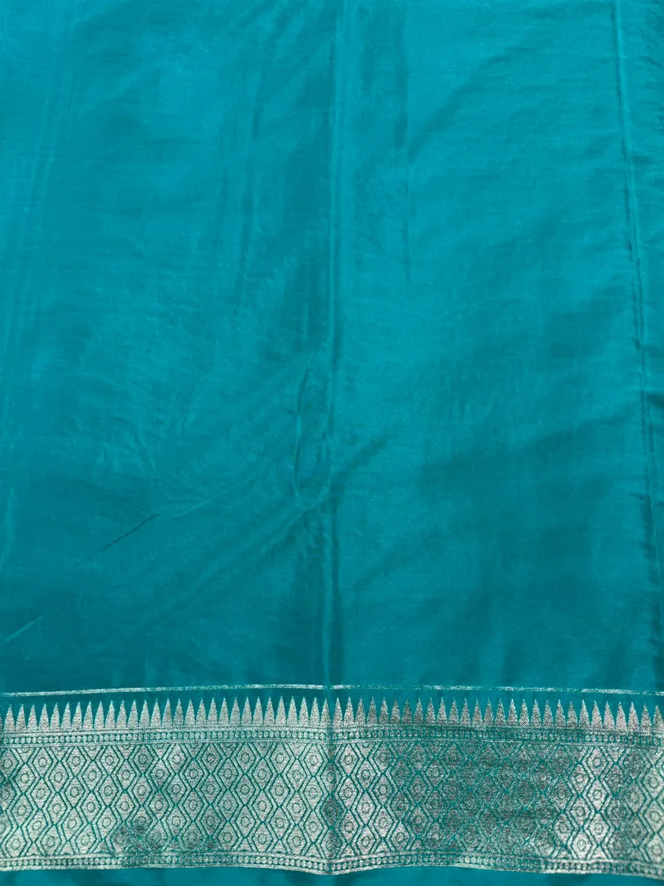 Crush Crepe Silk Saree with Zari Work