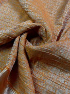 Crush Crepe Silk Saree with Zari Work