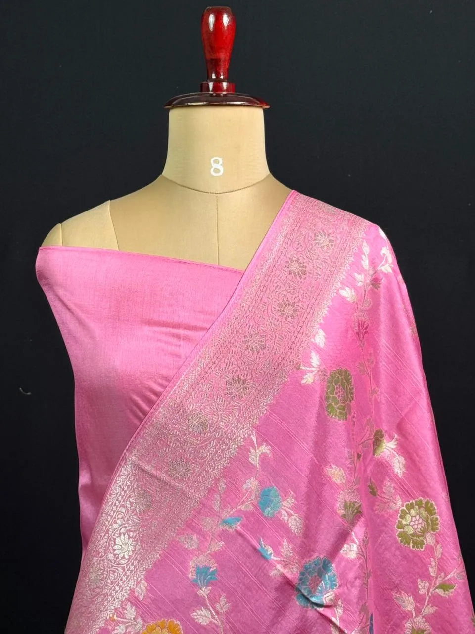 Festive Special Raw Silk Meena Saree