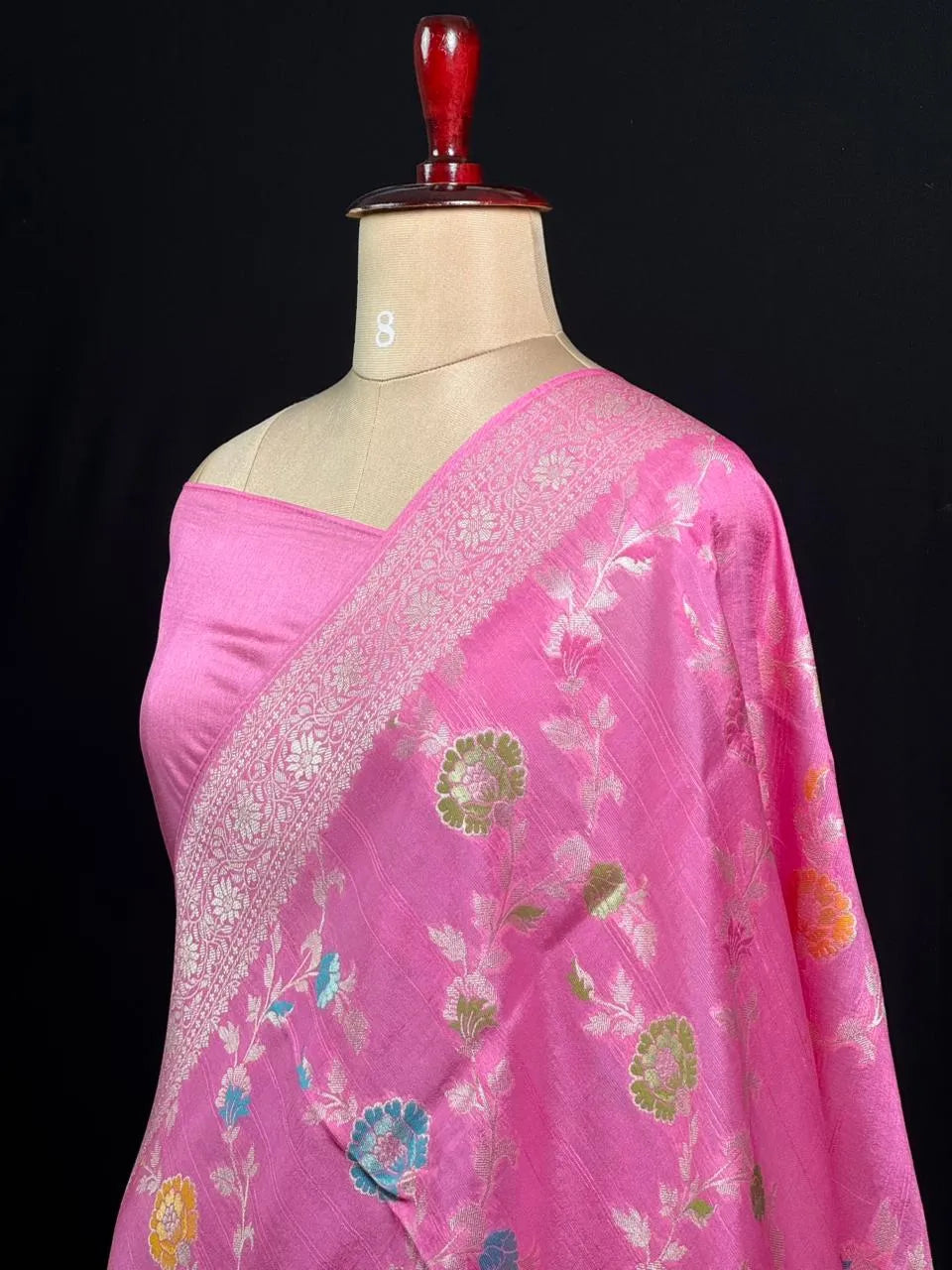 Festive Special Raw Silk Meena Saree