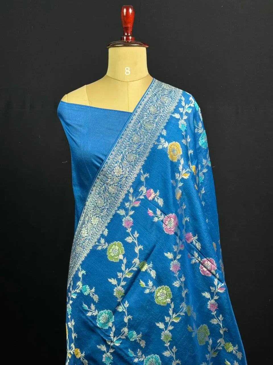 Festive Special Raw Silk Meena Saree