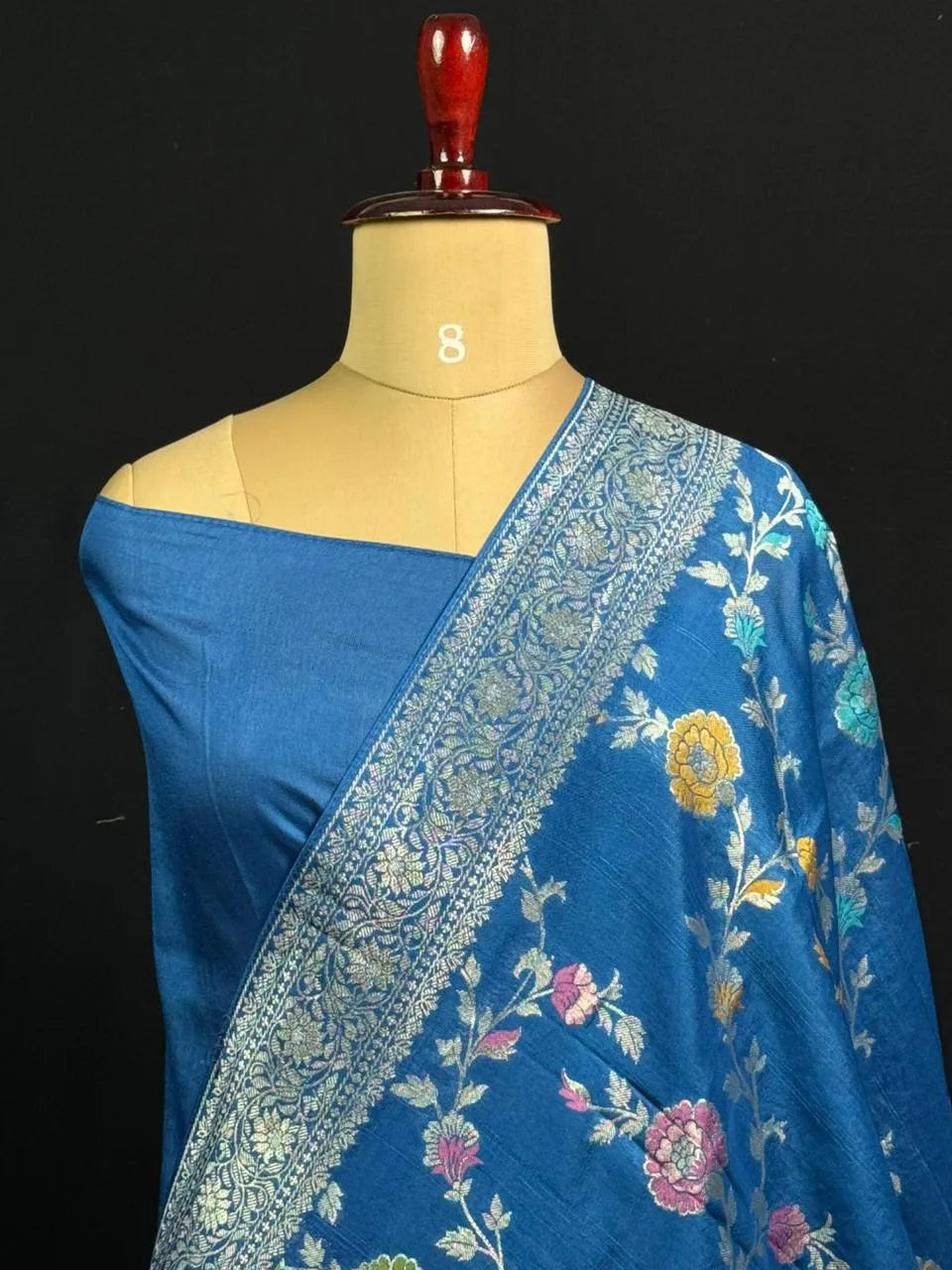 Festive Special Raw Silk Meena Saree