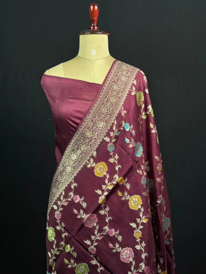 Festive Special Raw Silk Meena Saree