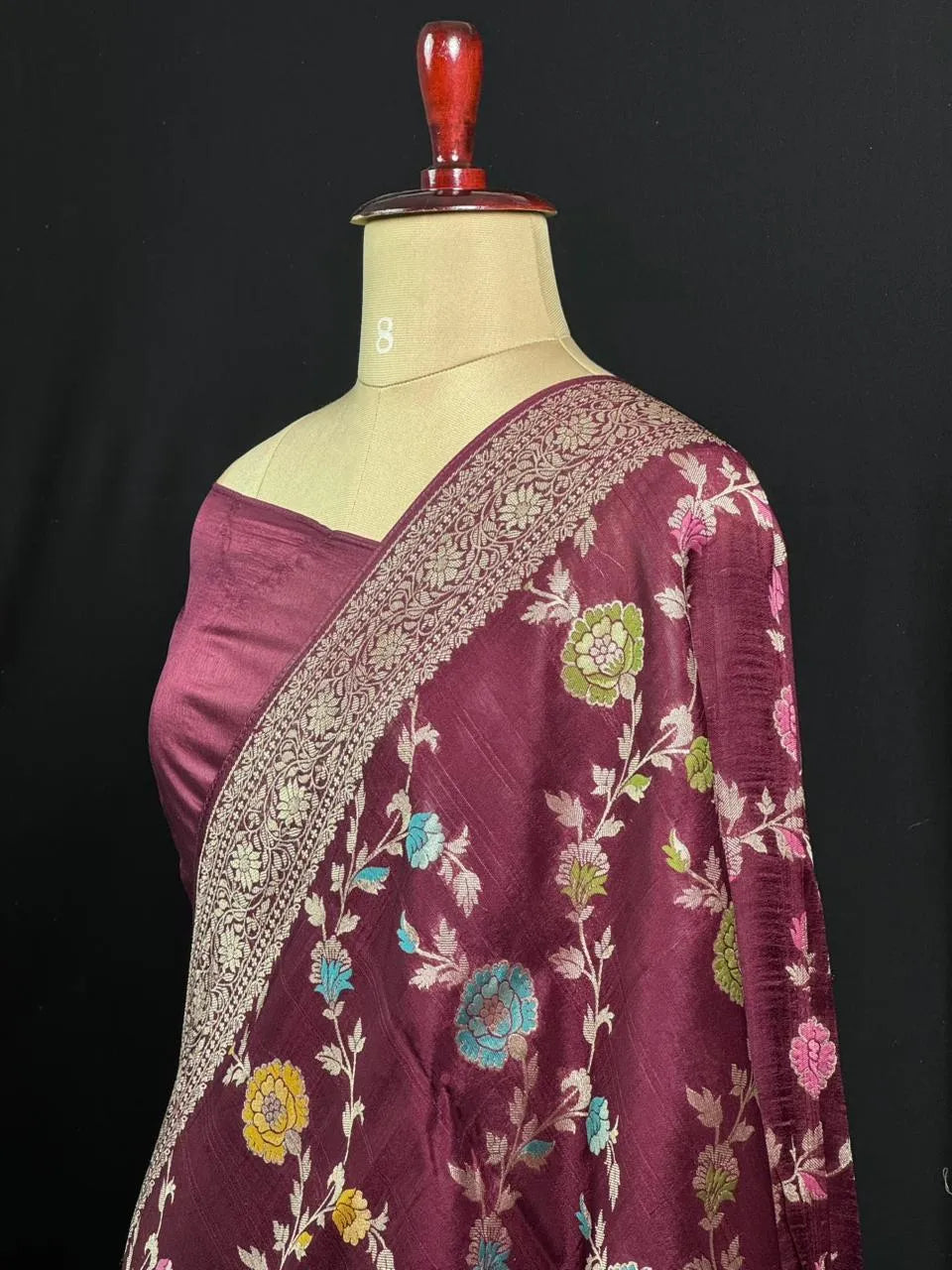 Festive Special Raw Silk Meena Saree
