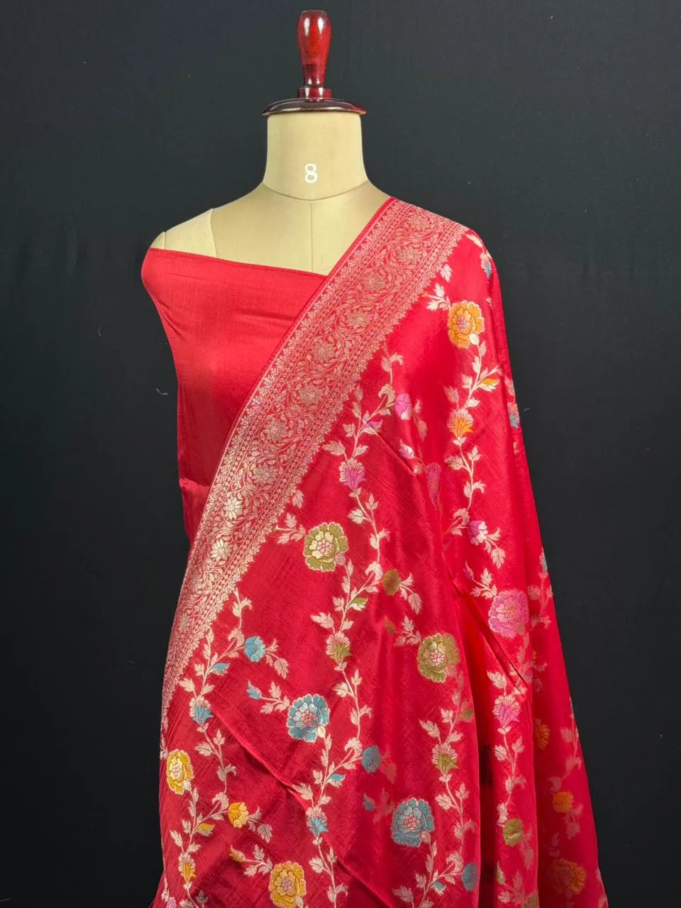 Festive Special Raw Silk Meena Saree