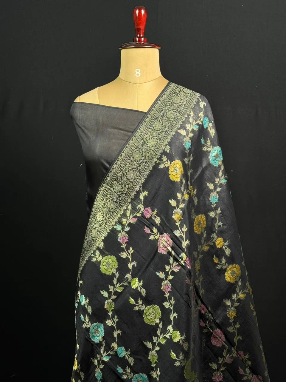 Festive Special Raw Silk Meena Saree