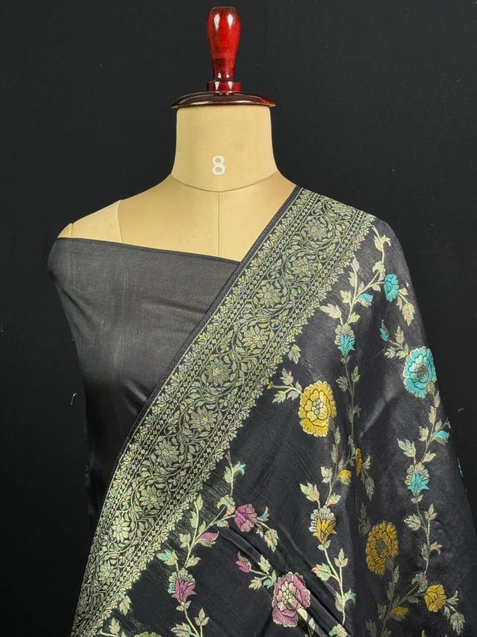 Festive Special Raw Silk Meena Saree