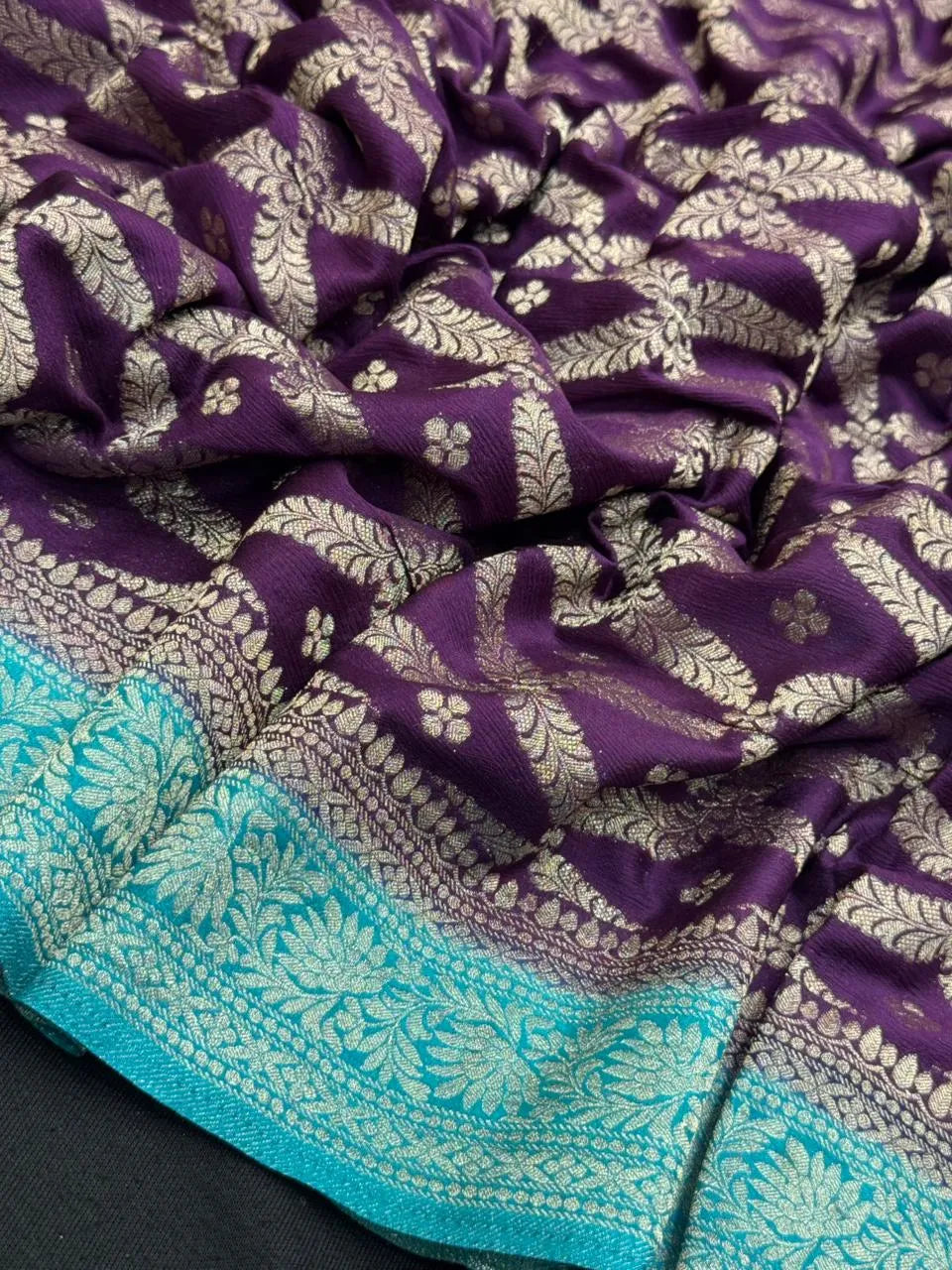 Classic Georgette Drapes for Every Occasion- Da Saffron